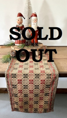 PARLOR WEAVE RED/GREEN/TAN PLACEMAT **SOLD OUT** AVAIL JULY 2026